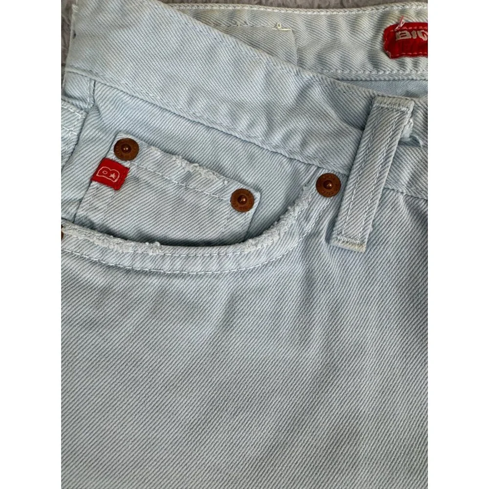 Big Star Womens Light Wash Denim Capri Jeans Size 25R 100% Cotton Made In USA NW - Picture 7 of 16